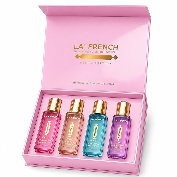 Niche Edition Luxury Perfume Gift Set 4x20ml | Euphoria, Mood Swing, Happiness & Invoke - our product