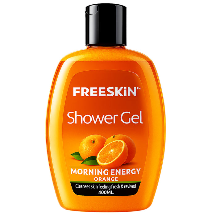 Morning Energy Orange Shower Gel 400ml | Refreshing Citrus Body Wash | Deep Cleansing, Energizing & Hydrating Skin Cleanser for Men & Women - our product