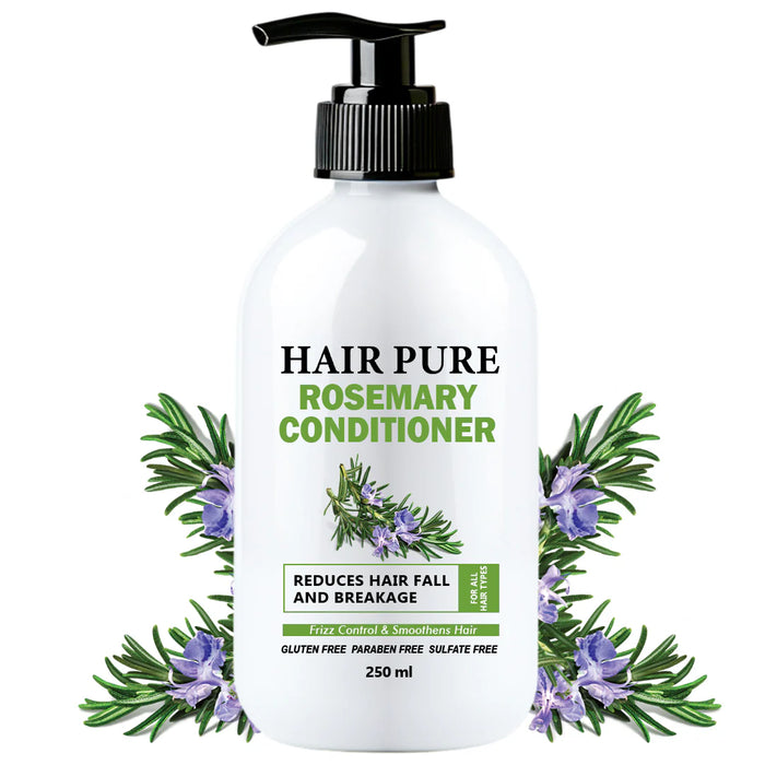 Hair Pure Rosemary Conditioner 250 ml - Anti Hair Fall and Conditioning Conditioner With Rosemary Extract for Strong and Smooth Hair - our product