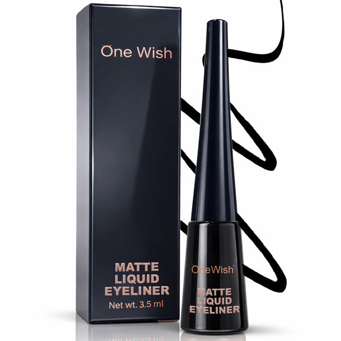 Matte Liquid Eyeliner 3.5ml – Intense Black, Smudge-Proof & Long-Lasting - our product