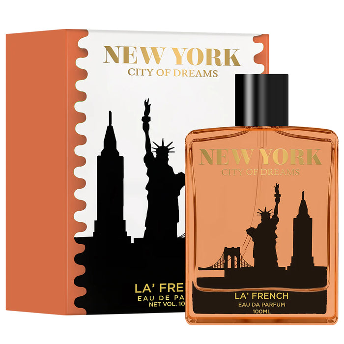 New York Eau De Parfum 100ml – Unisex Long Lasting Perfume | Fresh Spicy Aqua Premium Fragrance for Men & Women - our product