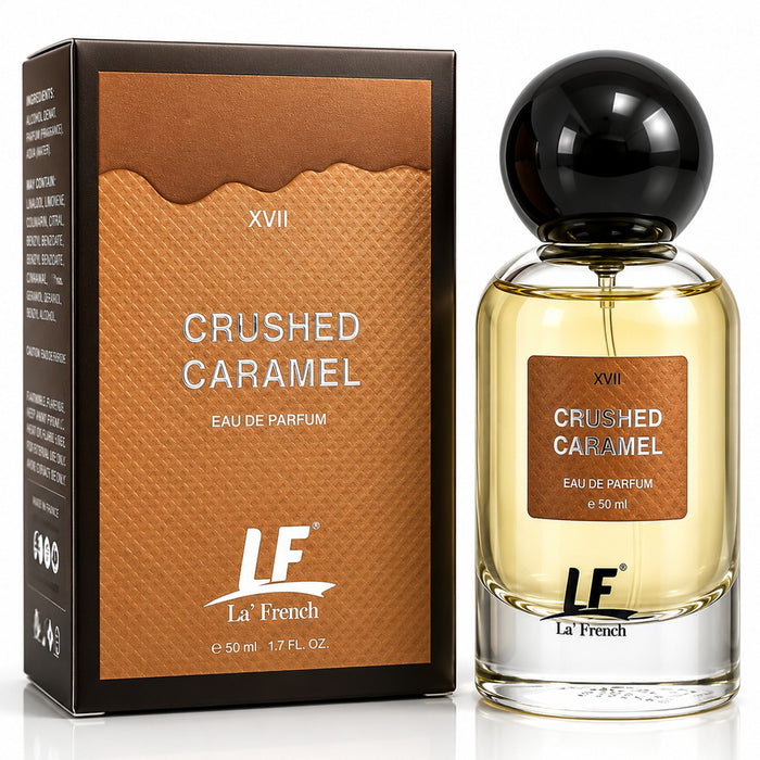 La French Crushed Caramel Unisex Perfume 50ml | Long Lasting Sweet Caramel Fragrance | Premium Eau De Parfum for Men & Women - our product