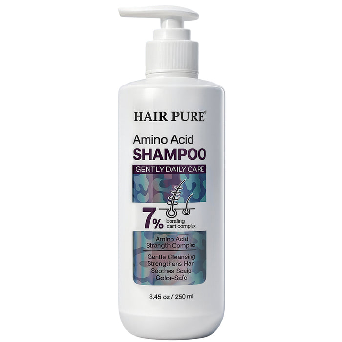 Amino Acid Shampoo 250ml – Gentle Daily Cleansing Shampoo with 7% Bonding Care Complex for Strong, Smooth & Frizz-Free Hair - our product