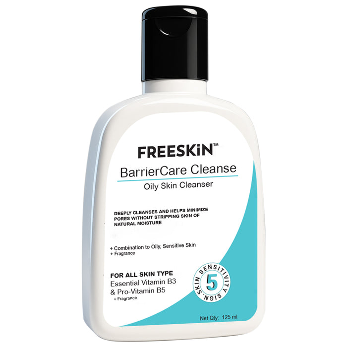 BarrierCare Oily Skin Cleanser 30ml | Niacinamide & Pro-Vitamin B5 Face Wash | Oil Control, Pore Minimizing Gentle Cleanser for Oily & Sensitive Skin - our product