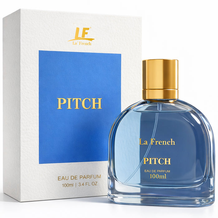 Pitch Unisex Perfume 100ml | Long-Lasting Premium Fragrance with Clary Sage, Lemon & Amber Notes | Refreshing, Elegant Scent for Office & Party - our product