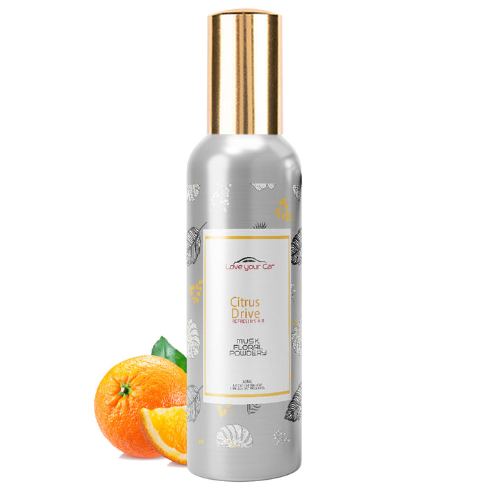 Love Your Car Citrus Drive Car Air Freshner (85ml) - our product
