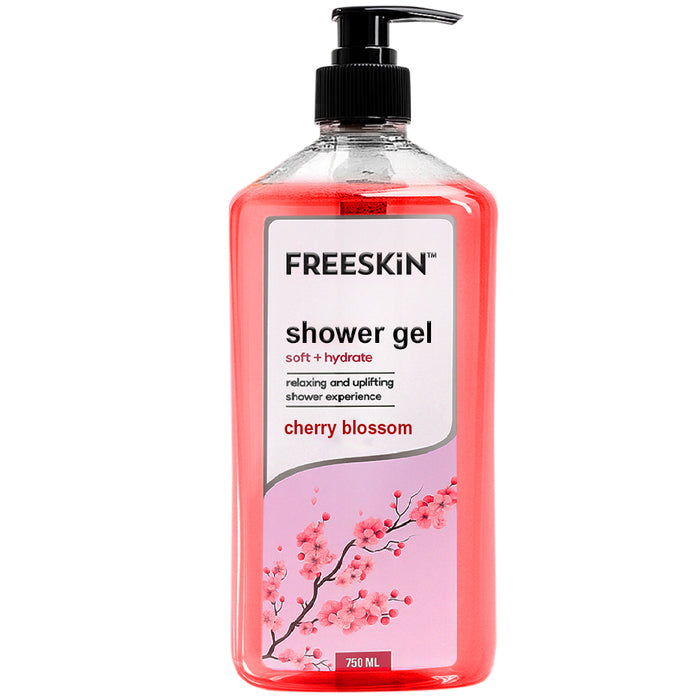 Cherry Blossom Shower Gel 750ml | Nourishing Body Wash with Natural Extracts | Gentle Cleanser for Soft, Smooth & Glowing Skin - our product