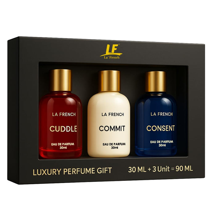 Best Fragrance For Women Set Of 3,30Ml Each(Cuddle+Commit+Consent) Upto 24Hrs Lasting Eau De Parfum | Best Perfume Gift Set For Women - our product