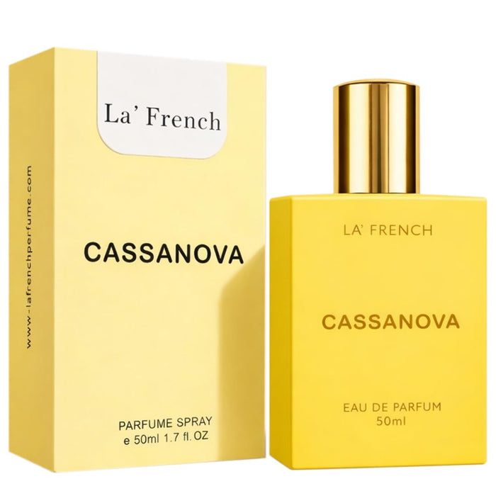 Casanova Perfume for Men & Women 50ml | Long Lasting Romantic Woody Spicy Unisex Fragrance | Premium Eau De Parfum | Seductive & Elegant Scent - our product