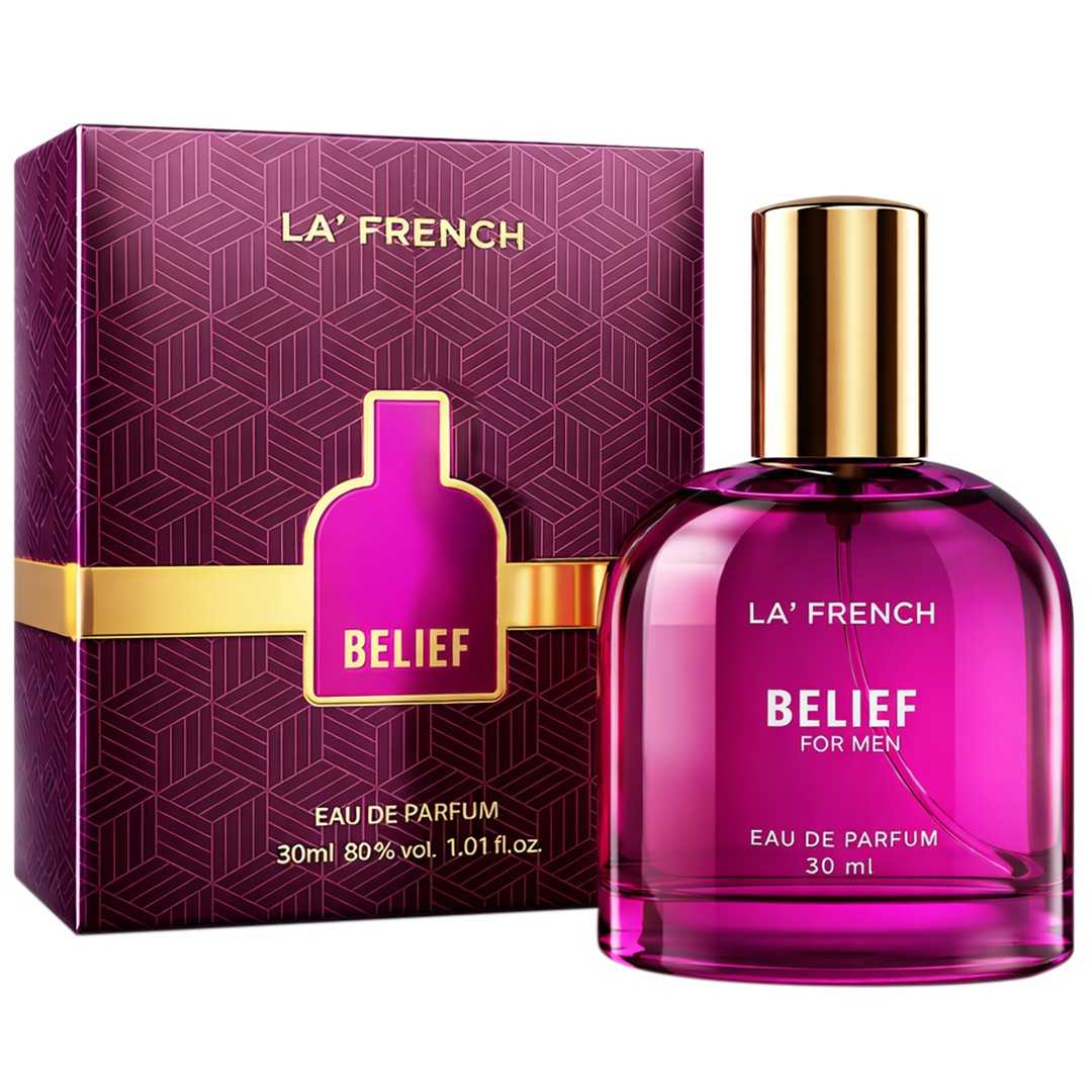Belief Perfume for Men 30ml | Long Lasting Fresh Woody Aromatic Fragrance