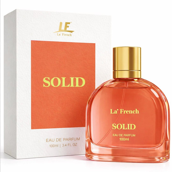 Solid Unisex Perfume 100ml  | Warm Woody Floral Luxury Fragrance