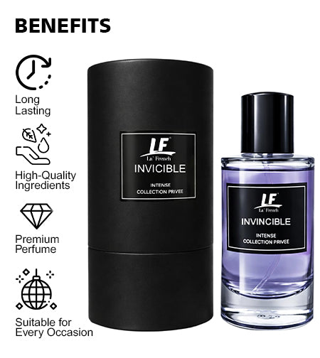 Invincible Perfume-50ml | Perfume for Men & Women | Intense Collection Privee | Long-Lasting Luxury Fragrance | Rich, Bold & Elegant Scent promises