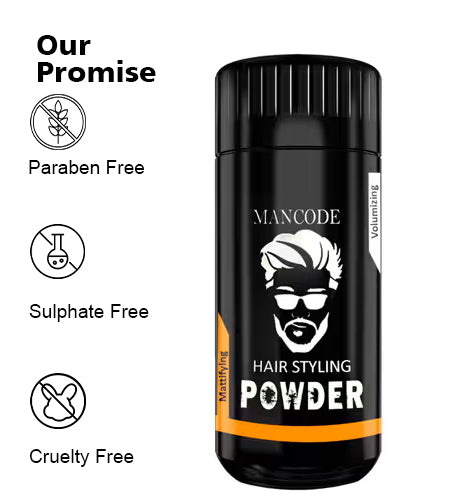 Hair Styling Powder 20gm | Instant Volume Hair Powder Wax for Men | Strong Hold Matte Finish | Long Lasting Hair Volumizer promises