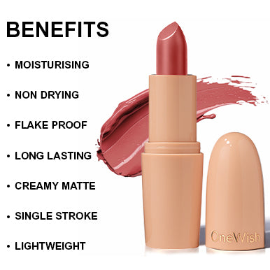 Creamy Matte Lipstick Barely There Shade 12 (3.8g)