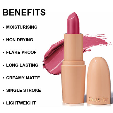 Creamy Matte Lipstick Chill Pink Shade 16 (3.8g)