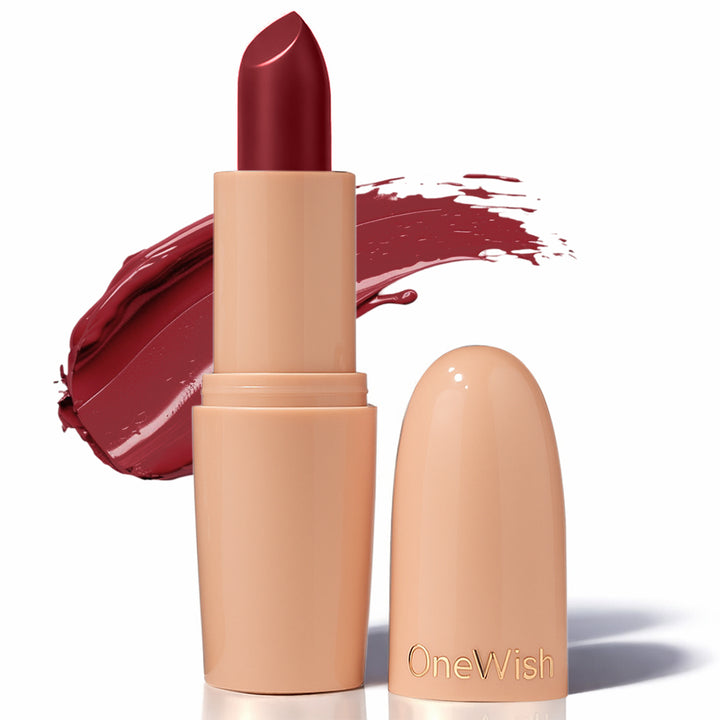 Creamy Matte Lipstick Berry Obsessed Shade 13 – Long Lasting Matte Lipstick, Full Coverage, Highly Pigmented Lip Color for Women (3.8g)