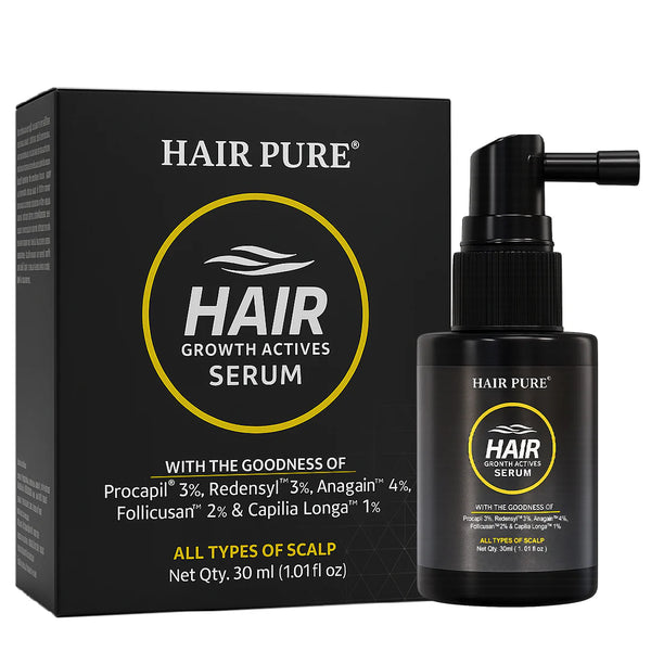 Hair Growth Serum 30 ml | Hair Fall Preventing Serum Containing Redensyl, Procapil, Anagain for Healthier Hair Roots