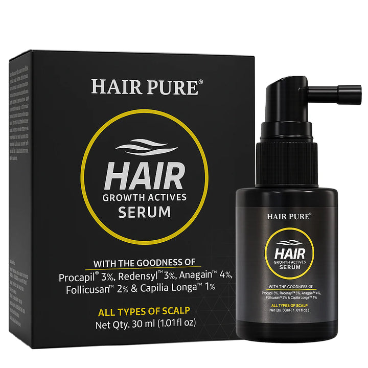 Hair Growth Serum 30 ml | Hair Fall Preventing Serum Containing Redensyl, Procapil, Anagain for Healthier Hair Roots