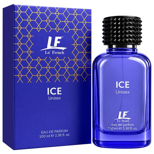 La French Ice Unisex Perfume 100ml | Long Lasting Fresh Eau De Parfum with Fruity, Citrus & Sweet Notes for Men & Women