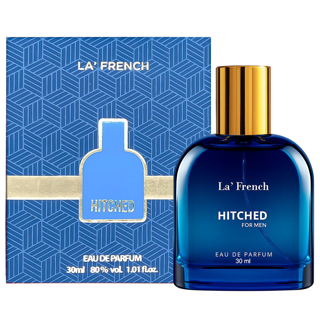 Hitched Perfume for Men 30ml | Long Lasting Woody Aromatic Fragrance | Premium Eau De Parfum for Men | Fresh & Confident Daily Wear Scent