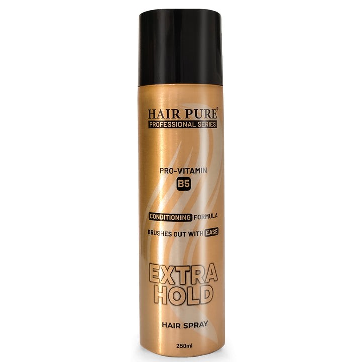 Extra Hold Hair Spray 100ml – Strong Hold Hair Spray with Natural Shine, No Flaking & Non-Sticky Finish