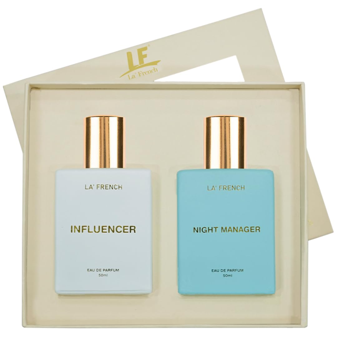 La French Unisex Perfume Gift Set Influencer & Night Manager Gift Set (2 x 50ml)