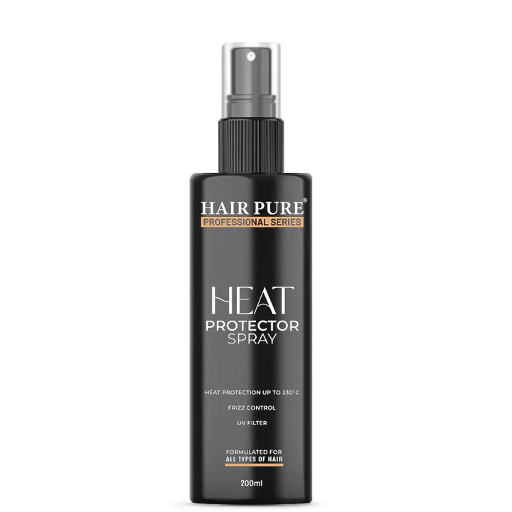 Heat Protector Spray 230°C 200ml – Heat Protection Mist with Grapeseed Oil & Pro Vitamin B5 for Frizz-Free Styling