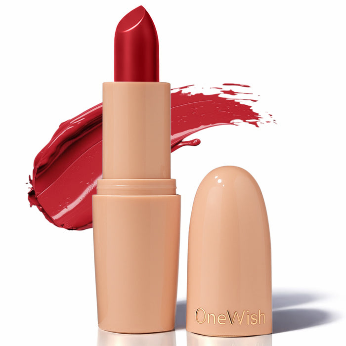 Creamy Matte Lipstick Baddie Red Shade 17 (3.8g) - our product