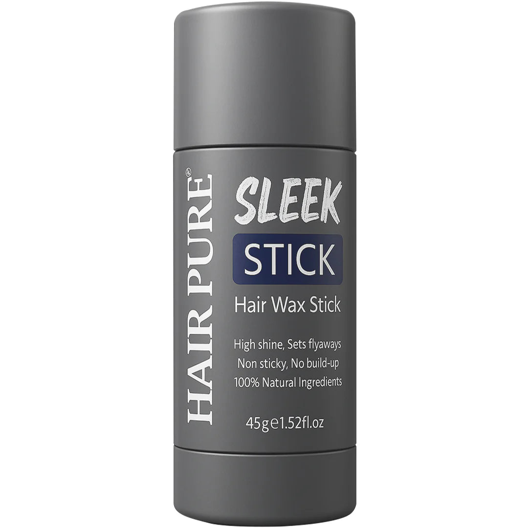 Sleek Stick Hair Wax 45g - Hair Wax Stick to Manage Flyaways, Sleek and Smooth Hair for Men and Women