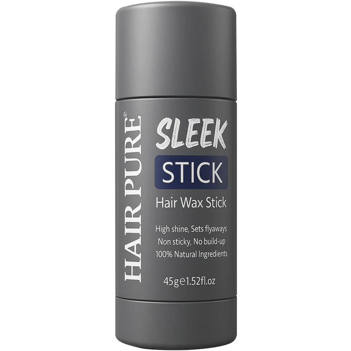 Sleek Stick Hair Wax 45g - Hair Wax Stick to Manage Flyaways, Sleek and Smooth Hair for Men and Women