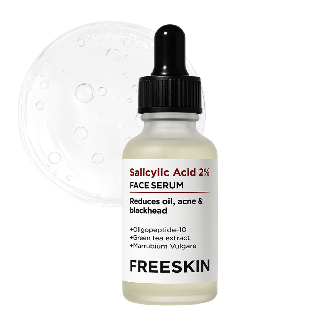 Salicylic Acid Face Serum 30ml | Acne Control Serum with Niacinamide & Zinc | Pore Minimizing, Oil Control & Blemish Repair Serum for Clear Skin
