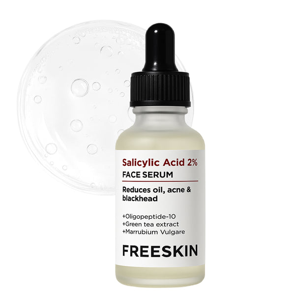 Salicylic Acid Face Serum 30ml | Acne Control Serum with Niacinamide & Zinc | Pore Minimizing, Oil Control & Blemish Repair Serum for Clear Skin