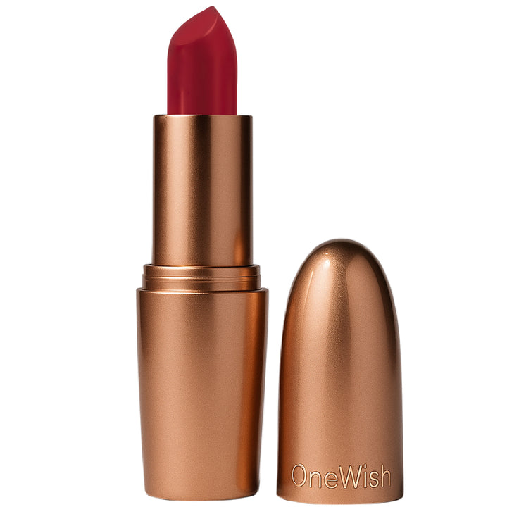 Creamy Matte Lipstick Too Red to Handle Shade 18 – Long Lasting Matte Lipstick, Full Coverage, Highly Pigmented Lip Color for Women (3.8g)