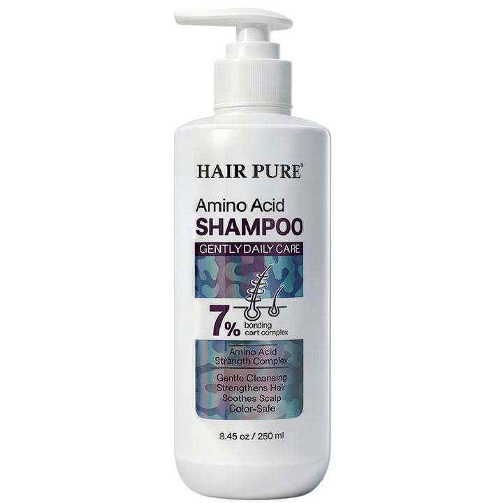 Amino Acid Shampoo 250ml – Gentle Daily Cleansing Shampoo with 7% Bonding Care Complex for Strong, Smooth & Frizz-Free Hair