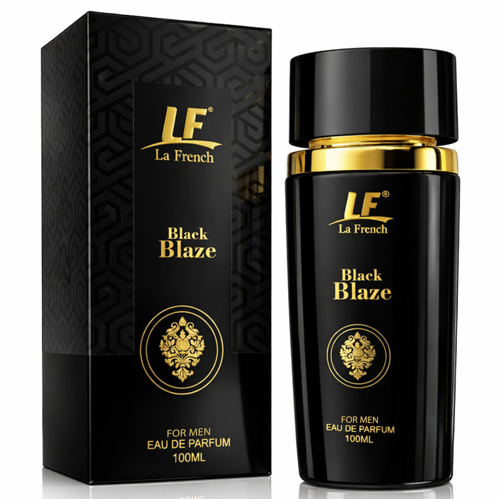 Black Blaze Premium Men's Perfume 100ml - Exquisite & Smokey Luxury Perfume - For Men Who Are Confident & Bold - our product