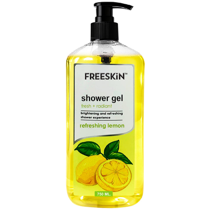 Lemon Shower Gel 400ml | Refreshing Citrus Body Wash | Hydrating, Deep Cleansing & Energizing Shower Gel for Soft, Glowing Skin