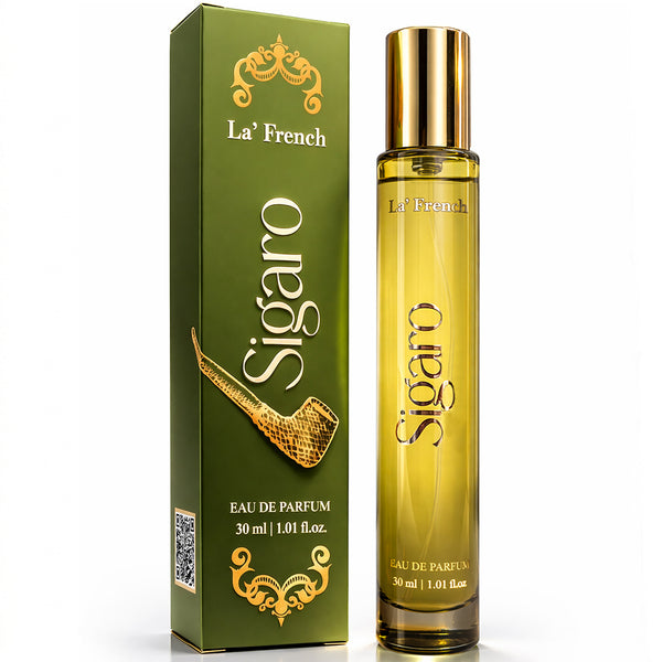 Sigaro Perfume 30ml | Long Lasting Tobacco Woody Spicy Fragrance for Men & Women | Premium Unisex Eau De Parfum | Rich & Bold Signature Scent