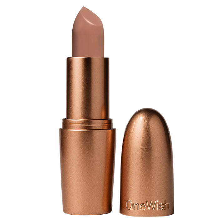 Creamy Matte Lipstick Latte Love Shade 06 – Long Lasting Matte Lipstick, Full Coverage, Highly Pigmented Nude Brown Lip Color for Women (3.8g) - our product