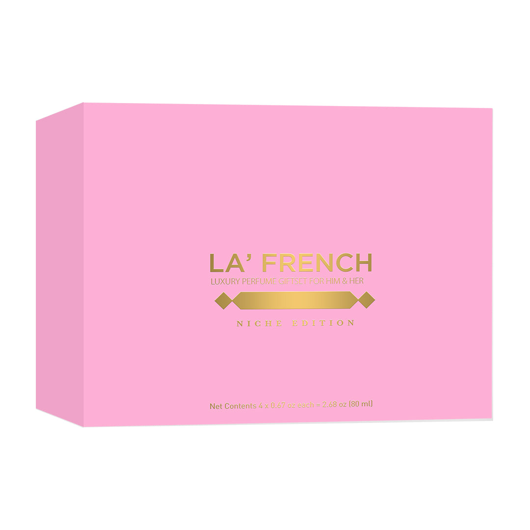 Niche Edition Luxury Perfume Gift Set 4x20ml | Euphoria, Mood Swing, Happiness & Invoke | Long-Lasting Eau De Parfum Gift Set