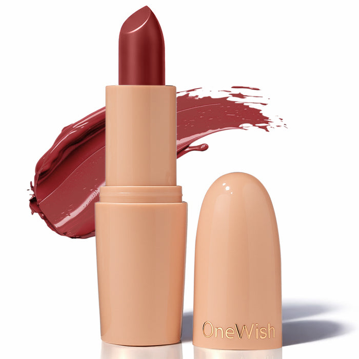 Creamy Matte Lipstick Berry Blush Shade 21 – Long Lasting Matte Lipstick, Full Coverage, Highly Pigmented Lip Color for Women (3.8g) - our product