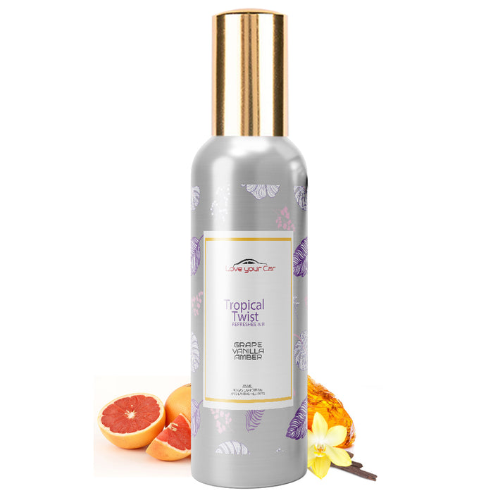 Love Your Car Tropical Twist Car Air Freshner (85ml) - our product