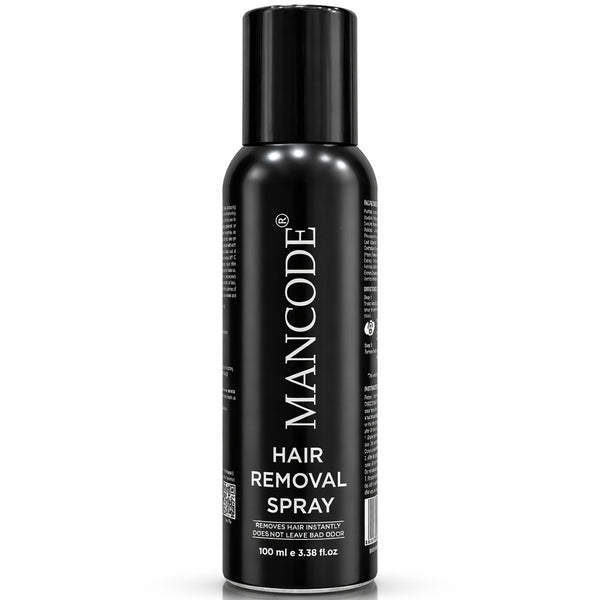 Hair Removal Spray for Men 100ml | Instant Hair Remover Spray | Painless Body Hair Removal for Men | Smooth & Hydrated Skin Formula