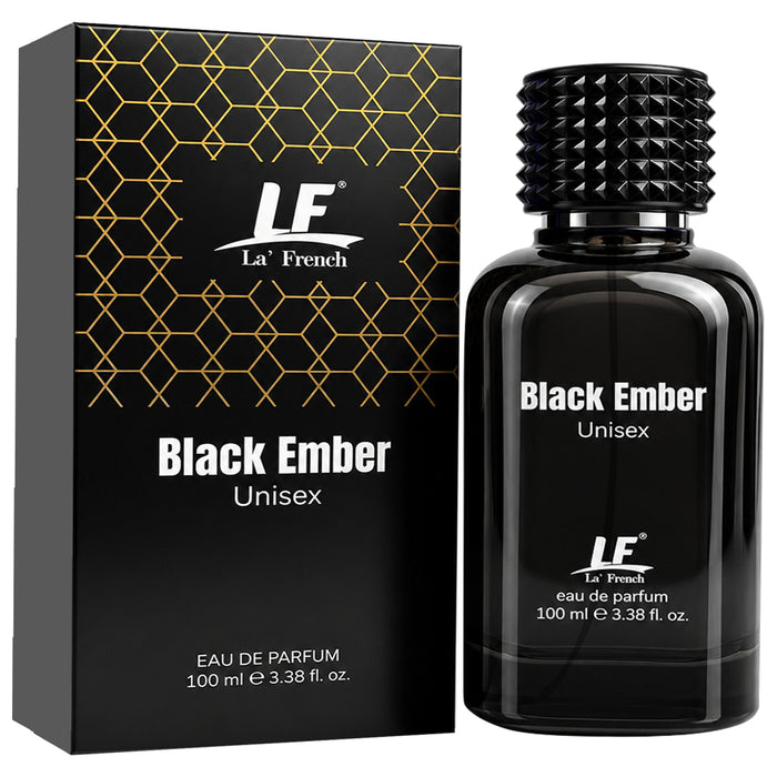 La French Black Ember Unisex Perfume 100ml | Rich, Warm & Sophisticated Fragrance - our product