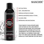 Intimate Hygiene Wash for Men 100ml | Daily Intimate Wash for Men | pH Balanced Gentle Cleanser | Odor Control & Freshness