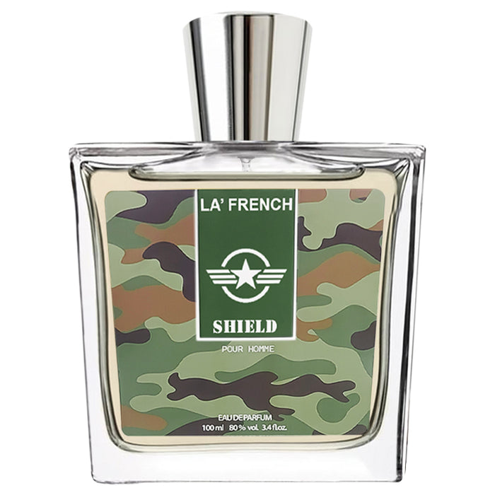 Shield Perfume for Men 100ml | Long Lasting Aqua Floral Woody Fragrance | Premium Eau De Parfum for Men | Fresh & Powerful Masculine Scent - our product