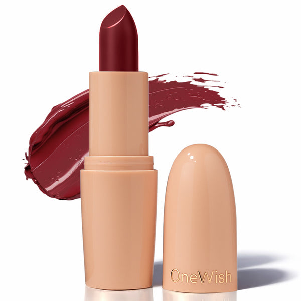 Creamy Matte Lipstick Rock N Rouge Shade 14 – Long Lasting Matte Lipstick, Full Coverage, Highly Pigmented Lip Color for Women (3.8g)