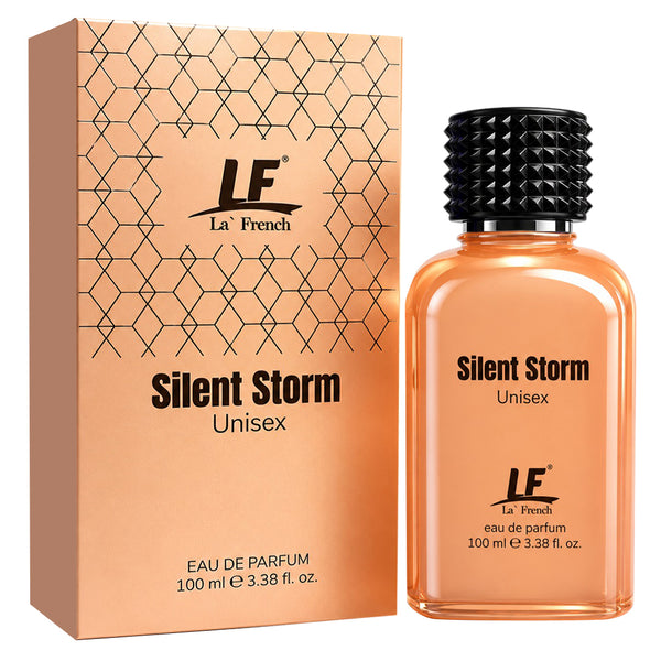 La French Silent Storm Premium Unisex Perfume 100ml | Long-Lasting Eau De Parfum for Men & Women | Citrus, Fresh Spicy, Green & Amber Notes