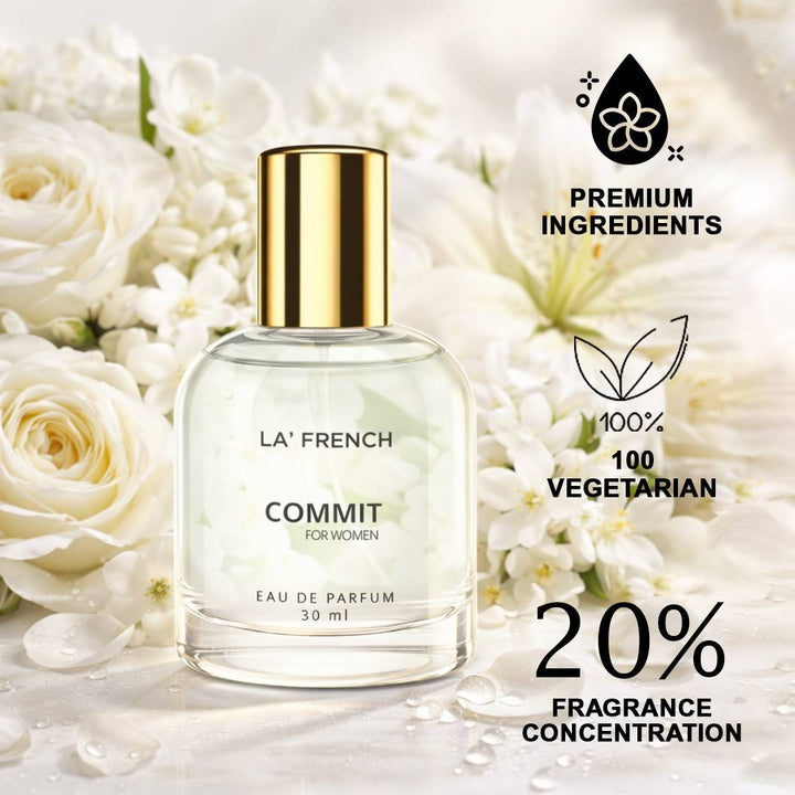 Commit Perfume for Women 30ml |Floral Fruity Romantic Fragrance