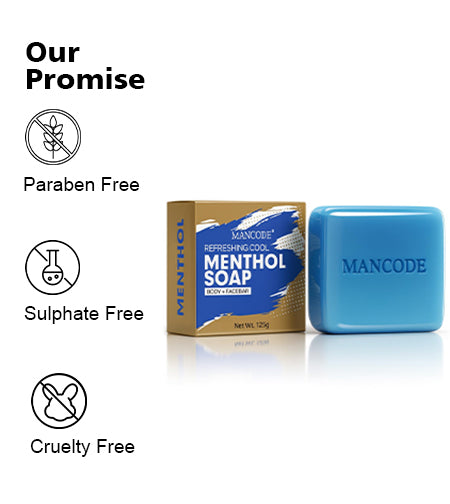 Ice Fresh Menthol Soap Combo Pack of 3 | Long-Lasting Cooling, Oil Control & Skin Revitalizing Bath Bar promises