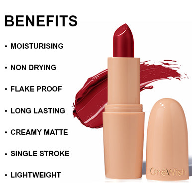 Creamy Matte Lipstick Not So Basic Red Shade 28 (3.8g)